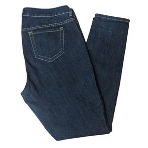 TORRID Women's Plus Size Mid-Rise Dark Wash Skinny Jeans Size 16